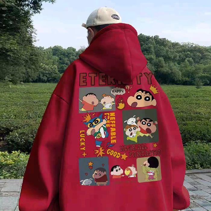 Hoodie BIG SIZE Korean Harajuku Style S - XXXXXXL(6XL) Jacket Oversize ETERNITY Ulzzang UStreet Styl