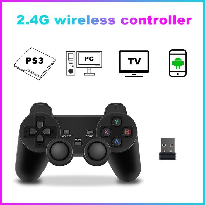 2.4G Wireless Gamepad For Video Game Consoles/PS3/PC/Game HDD/Smart