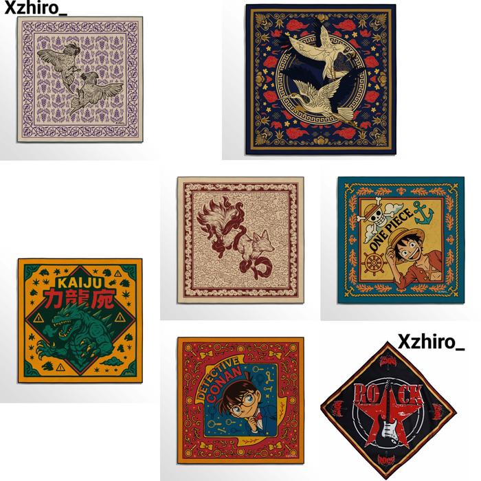 slayer bandana scraft masker multi fungsi/sapu tangan/aksesoris fashion bando bandana scraft/syal/de