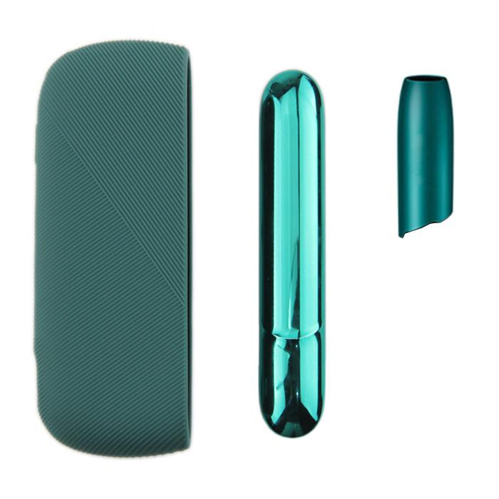 New Anti-fall Silicone Case+side Cover+Top Cap for IQOS 3.0