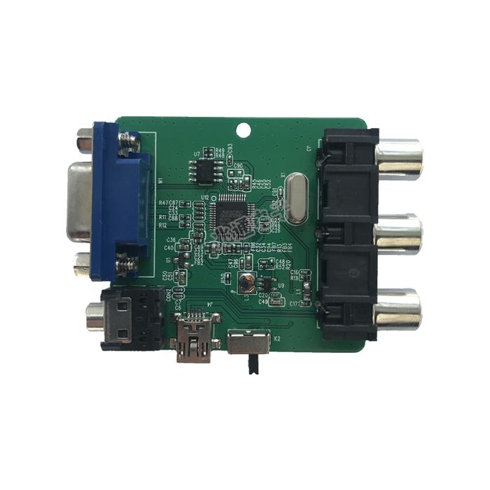 MS1835 chip / VGA to AV & SV development board / VGA to AV chip / VGA