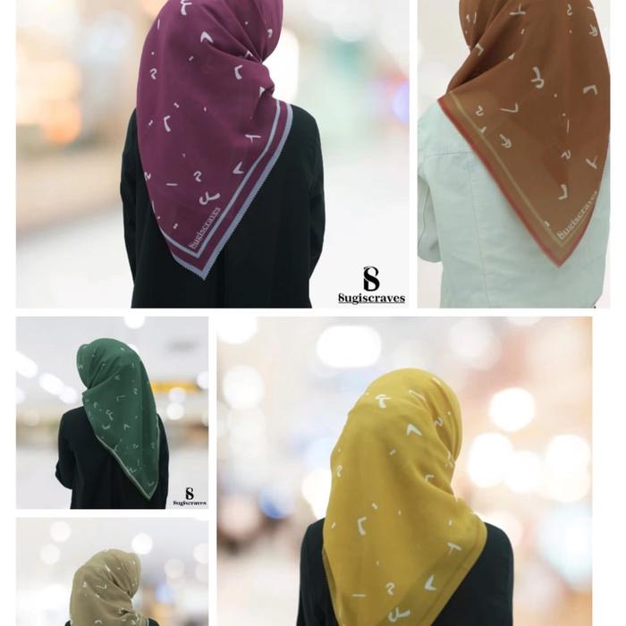 Hijab lontara Bugis scraves