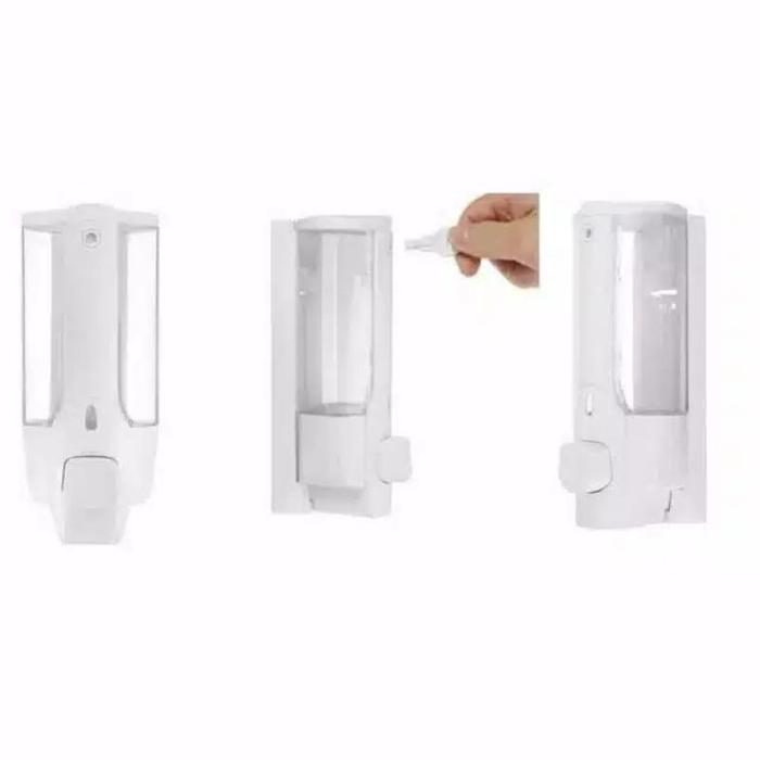 DISPENSER SABUN CAIR SINGLE WITH KEY LOCK - TEMPAT SABUN CAIR
