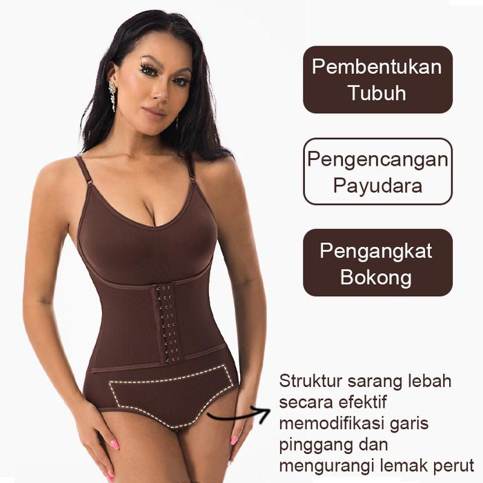 Full Body Suit/Korset Seluruh Badan/Pembentuk Badan /Pakaian Pelangsing Badan/Korset Pelangsing/Beau