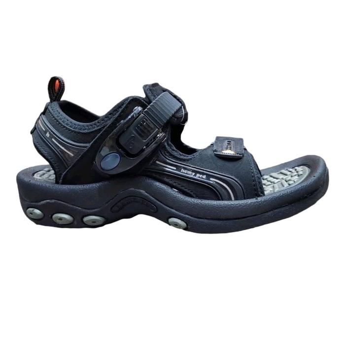 Sepatu Sandal Gunung Kulit Pria Casual Formal Homyped Original MME 30 Hitam