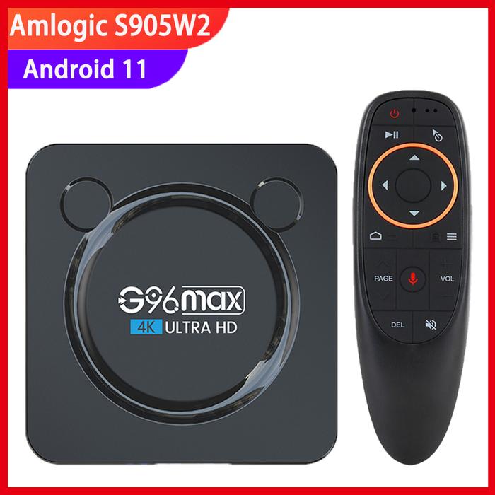 2022 G96 Max Mini Smart Tv Box Android 11 2.4G&5.8G Wifi 16G 32G 64G