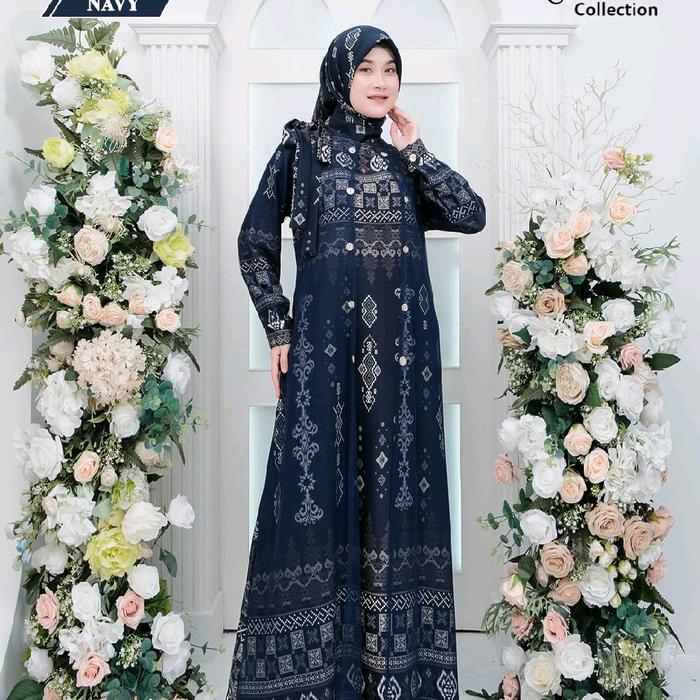 GAMIS NADHIA DRESS AL HASAN COLLECTION  Muslim Syari