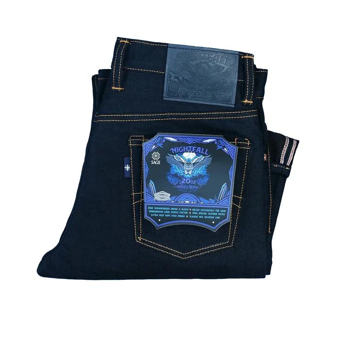 SAGE NIGHTFALL 20oz unsanforized