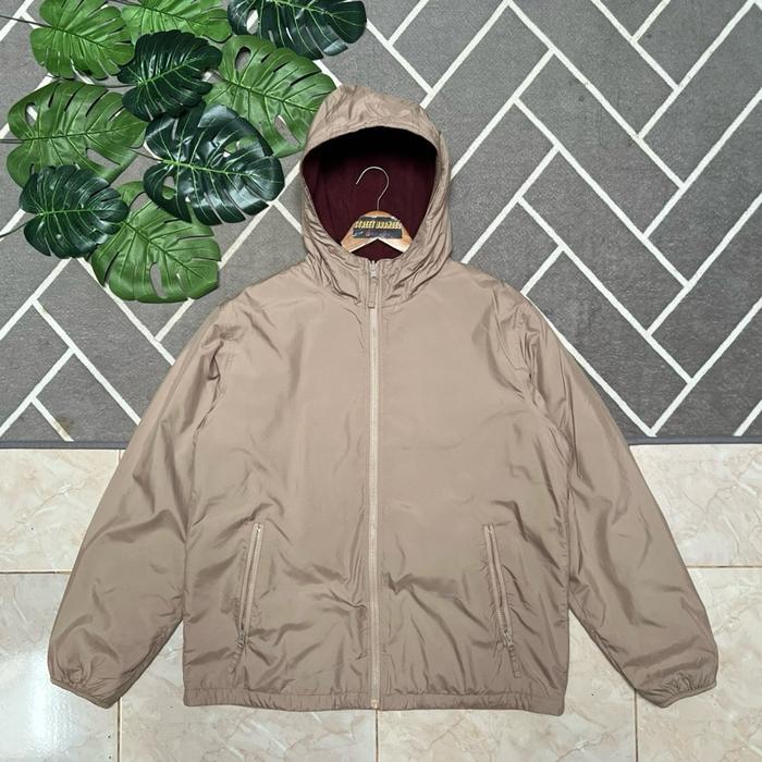 Uniqlo Reversible Jacket | Reversible Jacket Uniqlo | Uniqlo Jacket | Jaket Uniqlo | Jaket Gunung Un