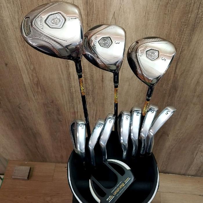PREMIUM Stick Golf Fullset Maruman Majesty Vanquish- Original Jepang-Graphite shaft-Paket lengkap- b
