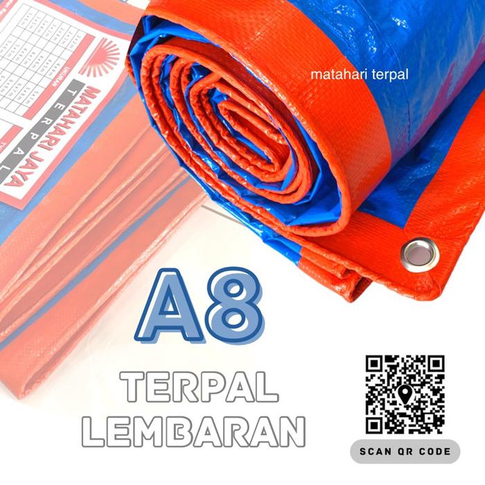 Terpal Plastik Korea A8 2x3 2x4 2x5 3x3 3x4 3x5 Terpal Penutup Terpal Truk Berkualitas