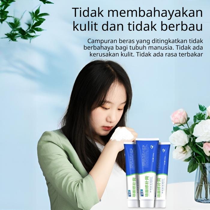 ⚡Cod+Pengiriman 24 Jam⚡Cat Lateks/Bubuk Dempul/Agen Perbaikan Retak/Pasta Perbaikan Tembok Putih/Pas