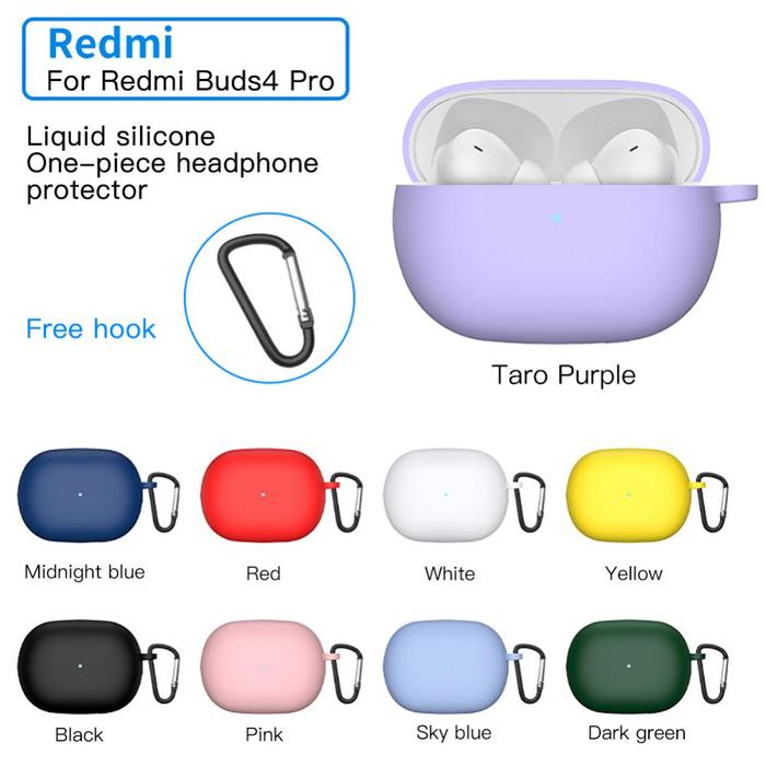 Soft Silicone Earphone Case For Xiaomi Redmi Buds 4 Pro Tws Wireless