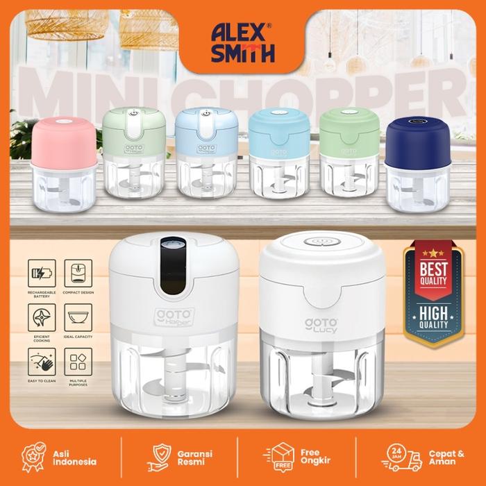 Goto Lucy Harper Mini Chopper Blender Penggiling Bumbu Dapur Portable