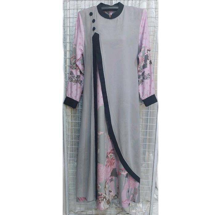 gamis MJM premium matt arabian crepe mix ceruty.