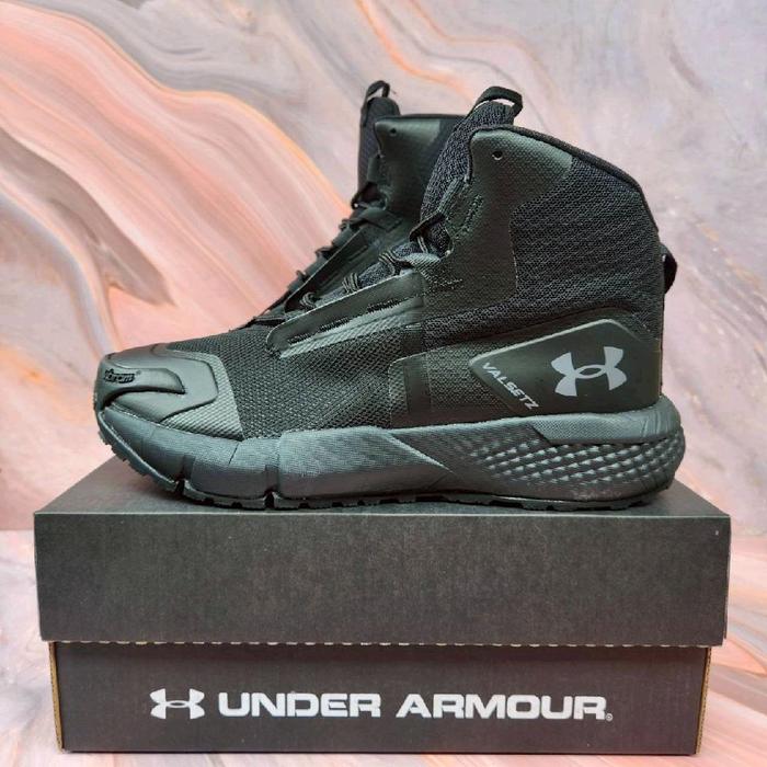 Sepatu Under Armour Charged Valzet 6 High Boot Black Original BNIB