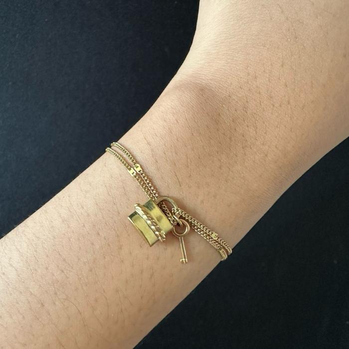 Chloe Paddington Padlock Bracelet