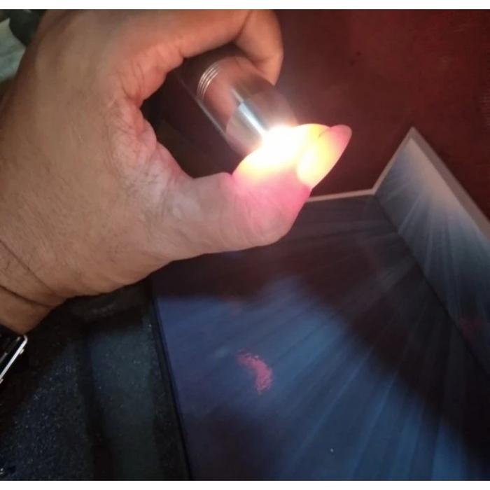 Senter teropong telur unggas&kepiting batu permata dll