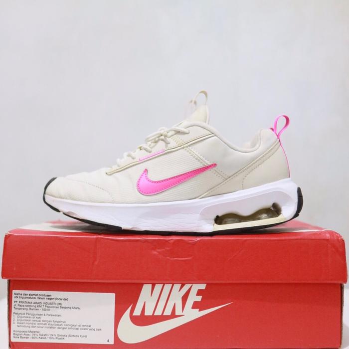 Sepatu Nike Women Air Max Intrlk Lite white pink original preloved