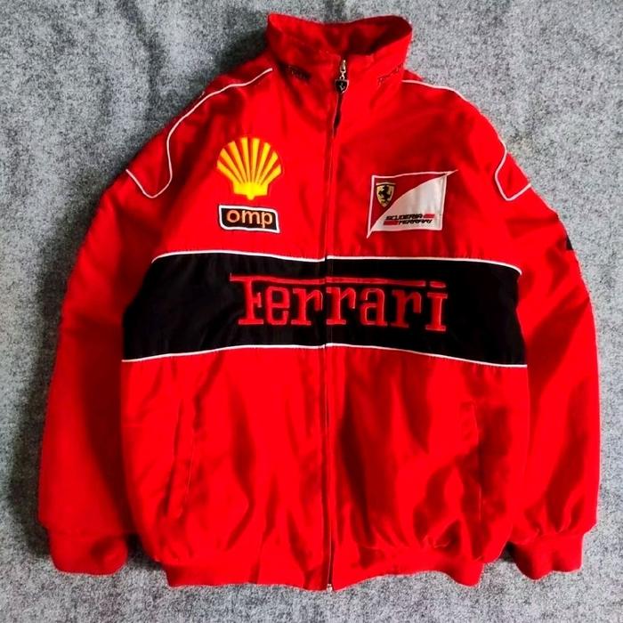 Jaket Ferrari Vintage Original Official Merchandise Scuderia Ferrari F1 Rare