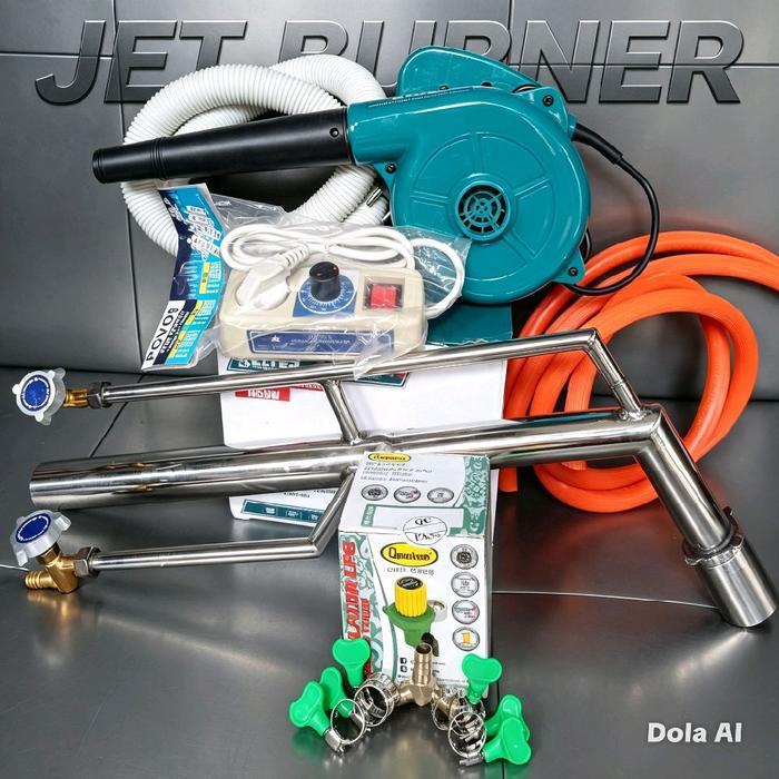 jet burner supernova 2 kran gas n 2 spuyer.uk pipa ss 316 1.1/4inc . tanpa pangkon