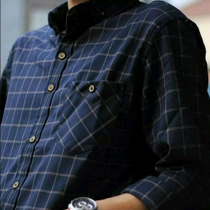 Kemeja Flanel Jackbrown / kemeja panel / kemeja Flannel / flanel kemeja / flanel Eighty-eight / kem