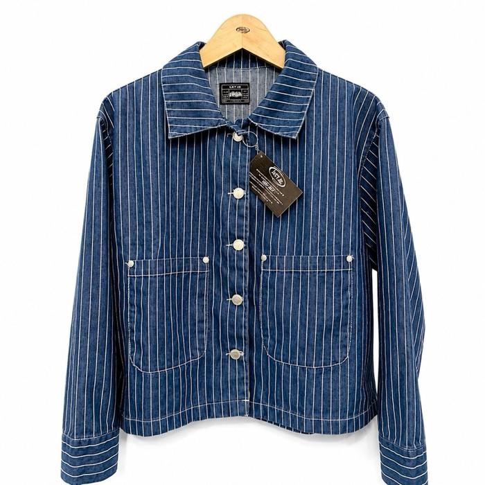 JACKET STRIPE HICKORY