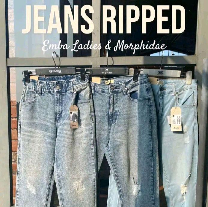CELANA JEANS REJECT RIPPED