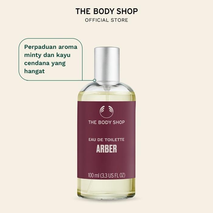 READY STOCK THE BODY SHOP ARBER EAU DE TOILETTE PARFUM EDT 100ML