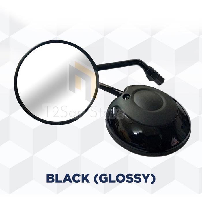 Spion Motor Bulat Montegi Scoopy untuk Honda - Hitam, Putih, Merah, Abu-abu