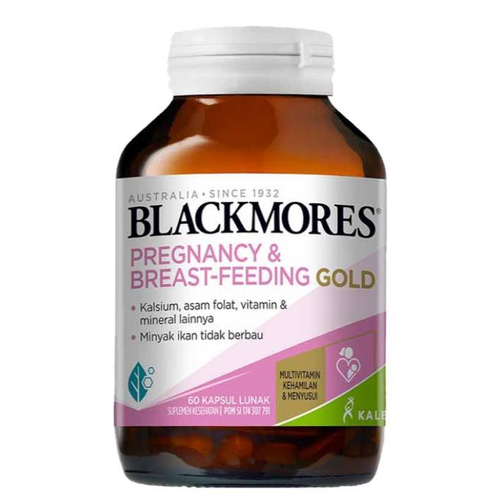 PROMO GUYS BLACKMORES Pregnancy & Breast Multivitamin Feeding Gold 60 Kapsul PREMIUM
