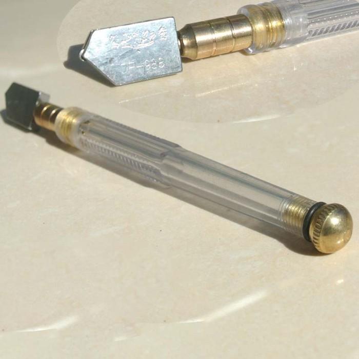Pemotong Kaca Alat Potong Kaca Keramik Ubin Manual Oil Glass Cutters