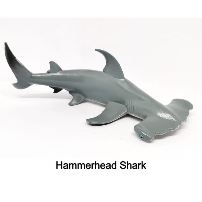 Animal Figurine | HAMMERHEAD SHARK / Mainan Miniatur Hiu Martil Canna Hiu Martil