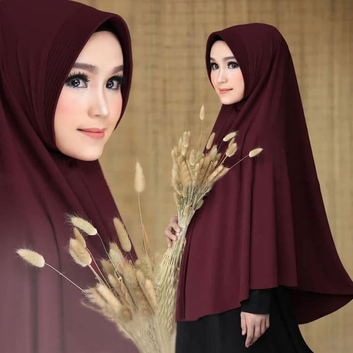 Kerudung Hijab Instant Nizam Bergo Jumbo 3.3