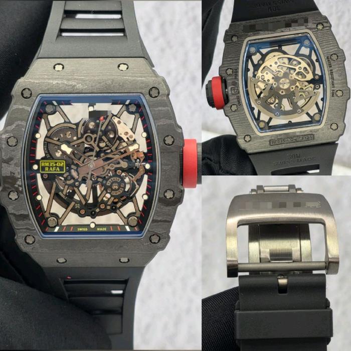 Dr.Jam II RM35-02 RM 35-02 BLACK CARBON VSF 44.5MM RUBBER TOP TIER 5