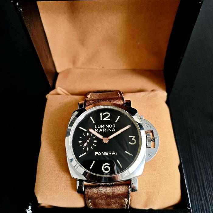 Jam Tangan Panerai Luminor Marina Pam 00329 Swiss Mirror Clone 1:1