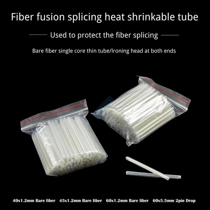 1000pcs New Fiber Optic Tube 5.5mm X 60mm Fiber Cable Protection