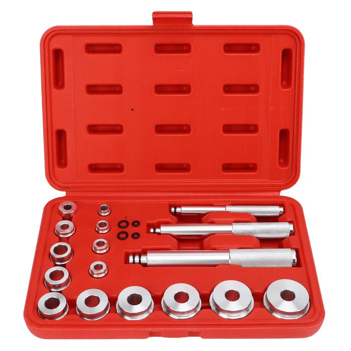 Bushing Set Alat Driver, Set Bearing Race Remover Kit paduan
