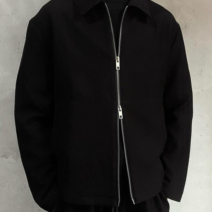 Yohji Fudge Store Double Zipper Blouson Work Jacket