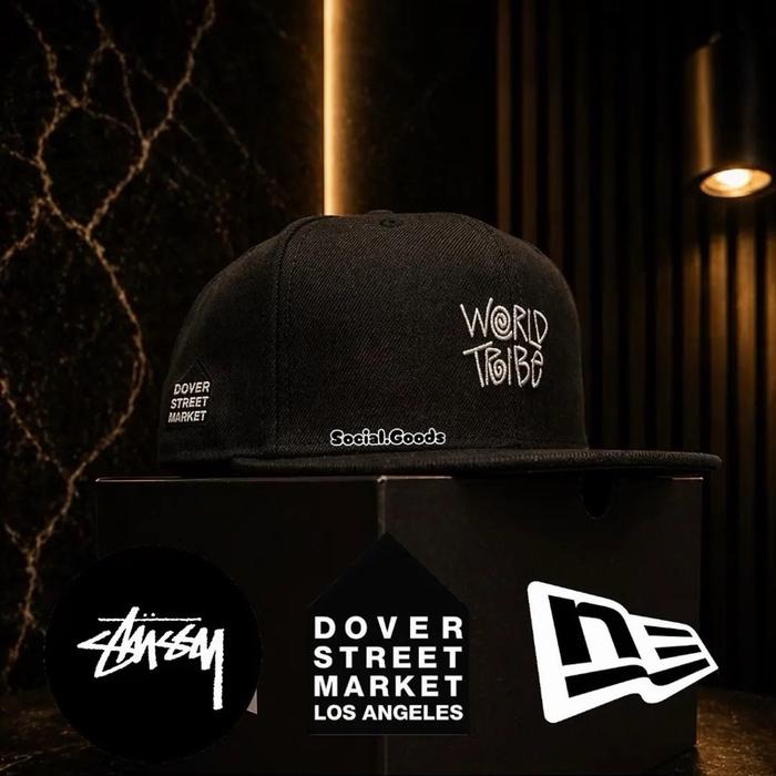 Topi New Era x Stussy x Dover Street Market not goorin bros