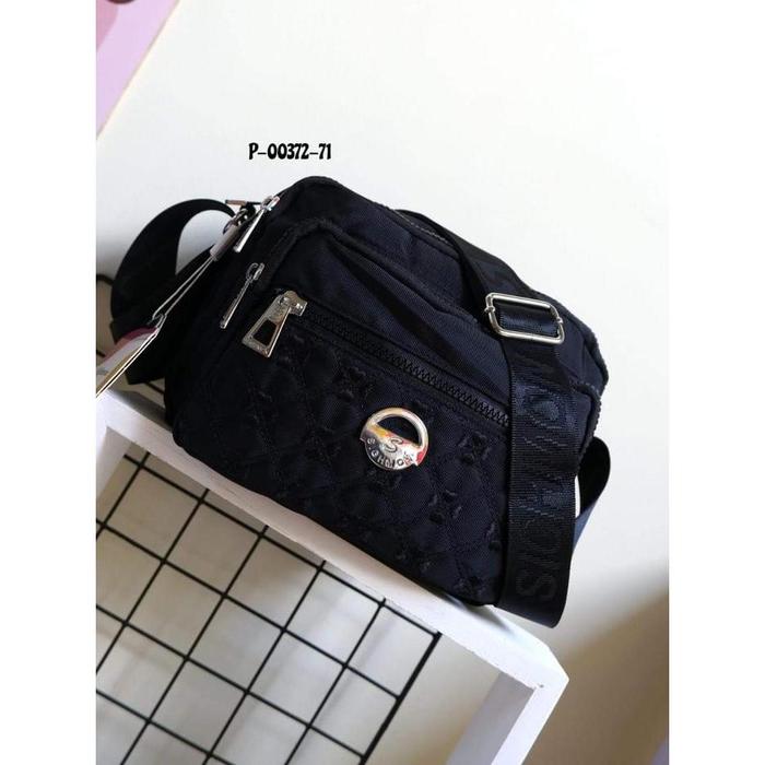 Tas selempang Sighmon P00372 Bahan Kanvas. Tas Wanita Tas Slempang.!!!