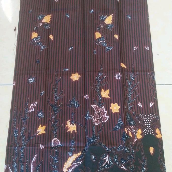 [BATIK ANTO DJAMIL] KAIN LURIK BATIK SEMI TULIS MOTIF KHAS BANYUMASAN SOKARAJA satin