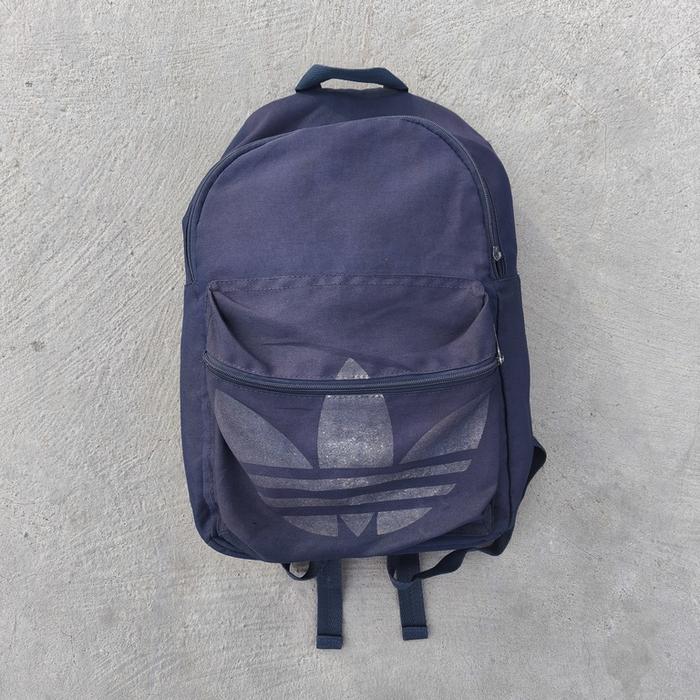 Backpack Tas Ransel Tas Murah Tas Second Tas Vintage Tas Adidas Trefoil
