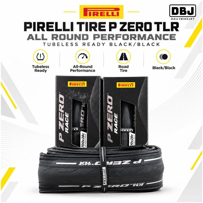 BAN PIRELLI P Zero TLR 700x28 700x30 700x32 All Round Performance BAN LUAR SEPEDA - DAILY BIKE JAKAR