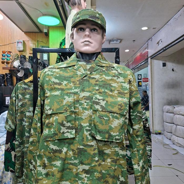 PDL SAGE GREEN KOSTRAD TERBARU 2025 1 STEL Baju Seragam  TN1 Panjang