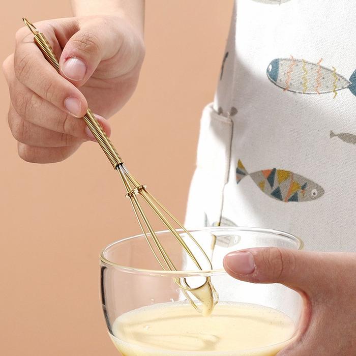 Whisk Mini Kocokan Telur Serbaguna Whisk Mini Egg Beater Stainless
