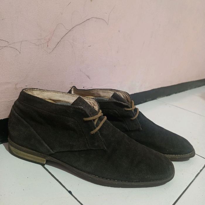 Sepatu Sneakers C∆lv!π Kle!π Wilson 2 Chukka Boots brown suede size - 44,5