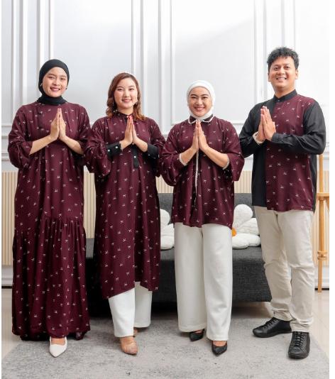 Mahira Series Raya - Family Set Couple Lebaran