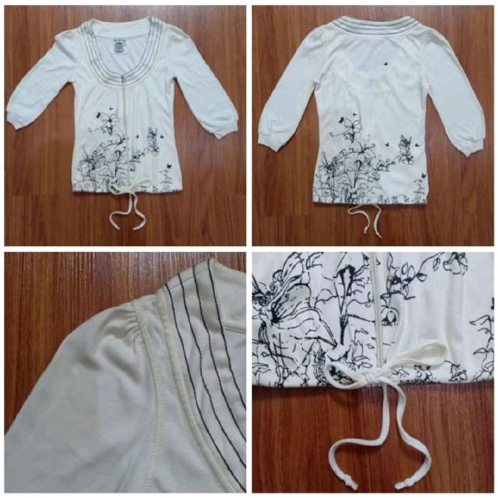 Atasan baju Preloved Wanita Cardigan Fairy logo de corpo bekas pakai