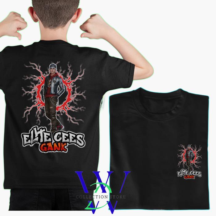 WDC kaos anak freefire maxim kaos anak elite cees gank